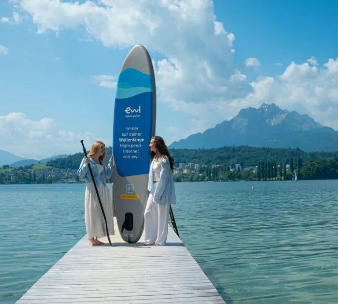 Entspannt surfen mit den SUPs im Minigolf Lide, Genau deine Wellenlänge