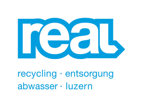 Webseite REAL Recycling Entsorgung Abwasser Luzern